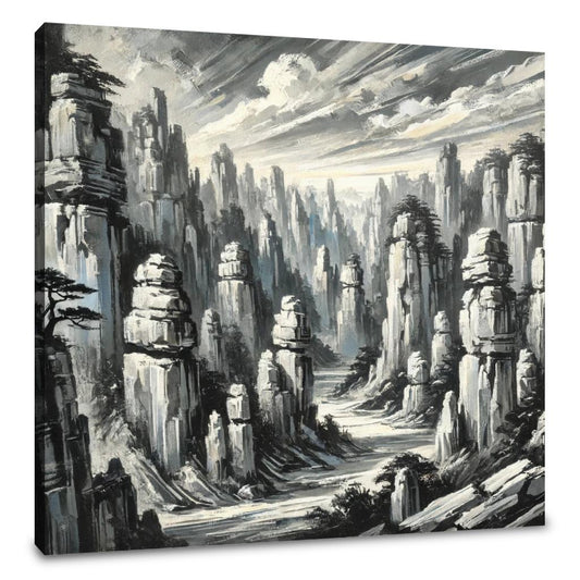 Stone Forest Mystique Canvas
