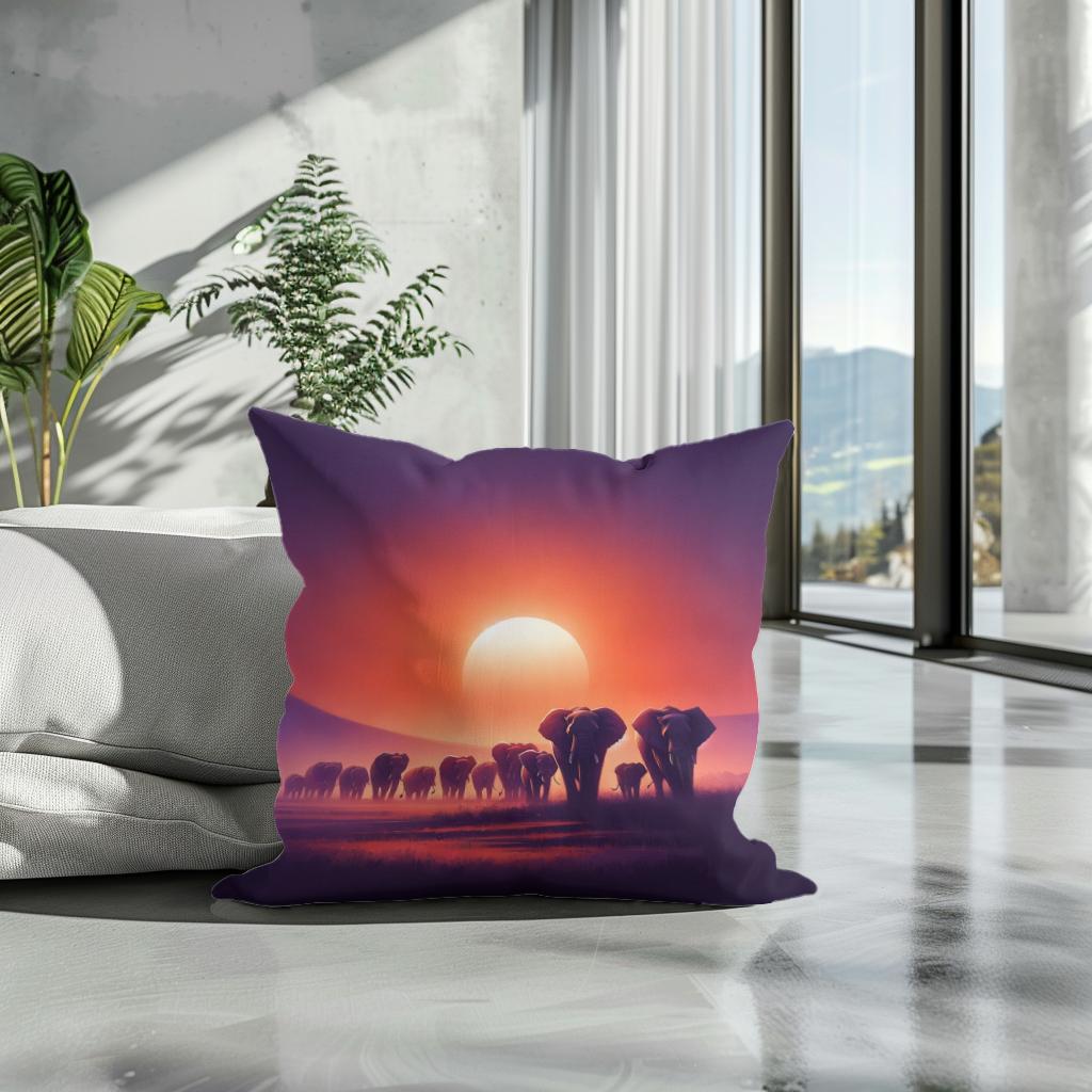 Savannah Sunset Cotton Cushion