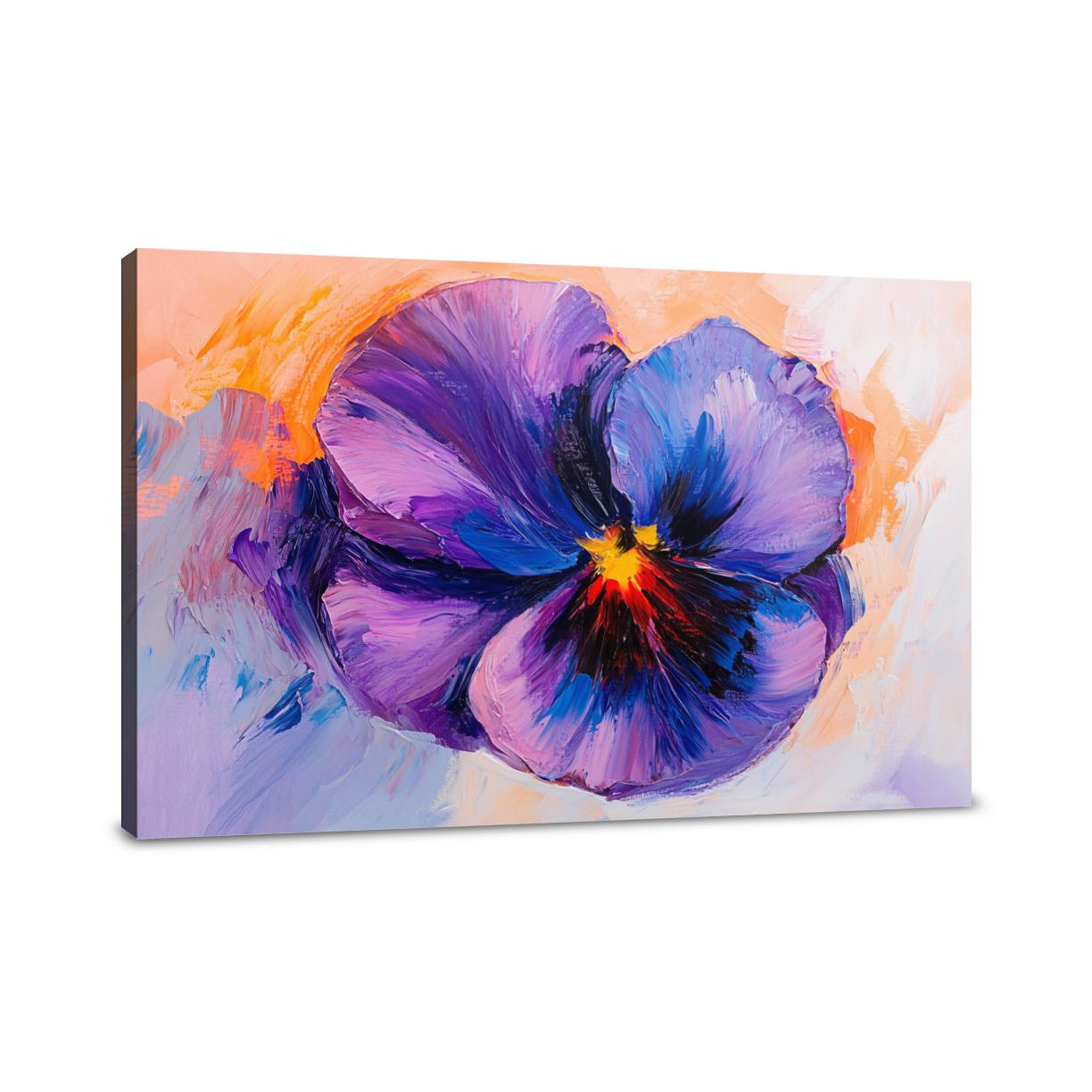 Dream Pansy Canvas