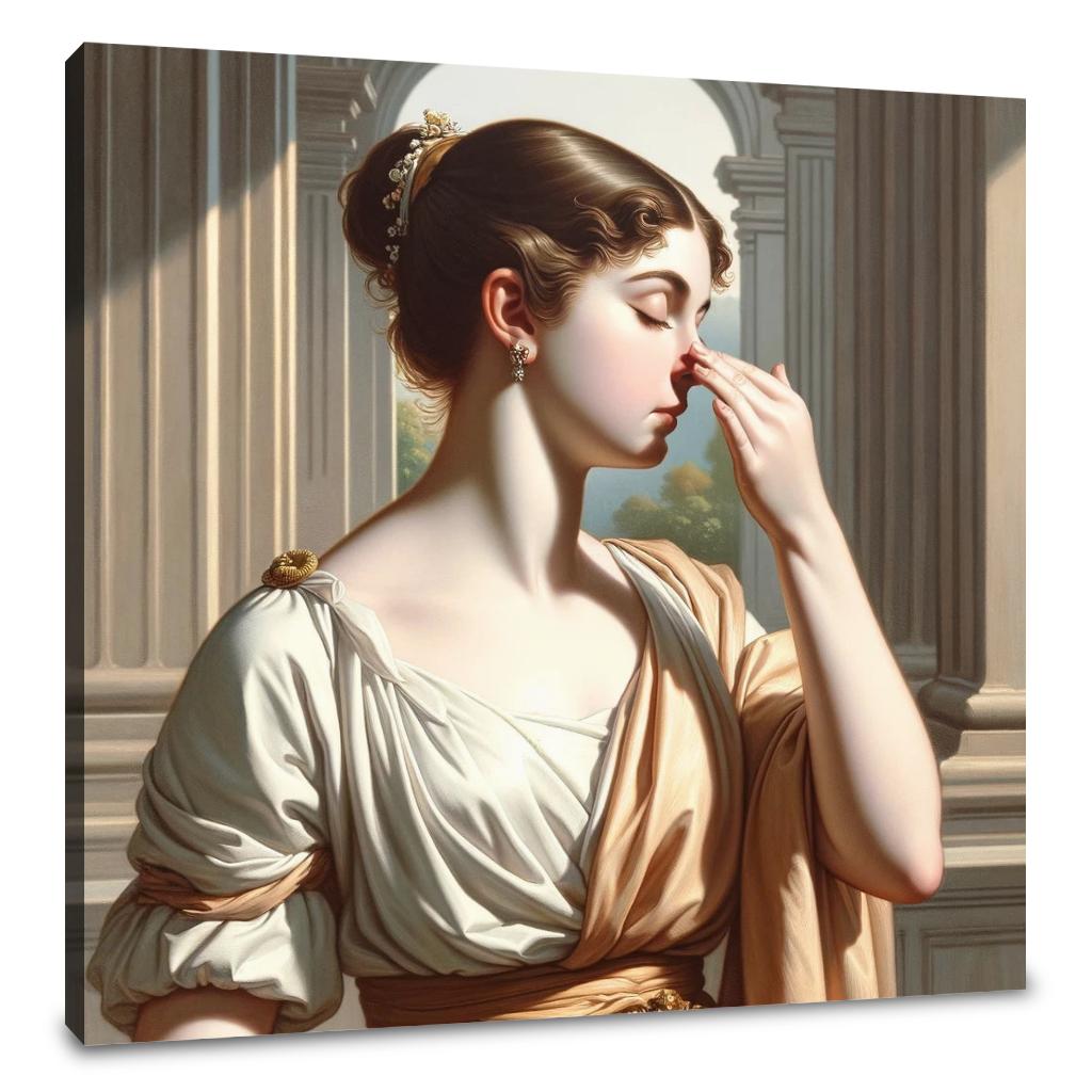 Graceful Displeasure Canvas