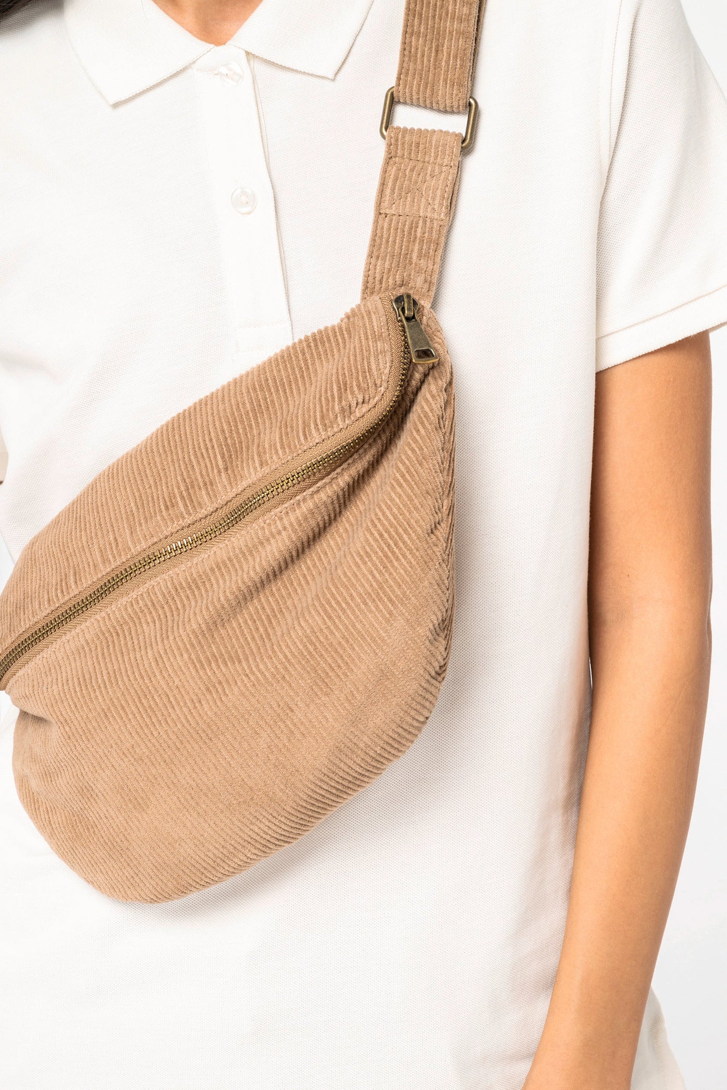 Organic Corduroy Faded Waist Bag