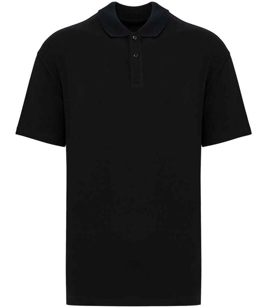 Organic Drop Shoulder Polo Shirt: Mens