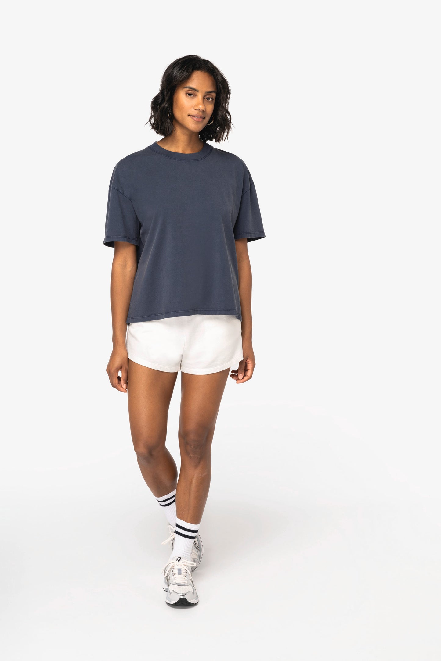 Organic Oversize Washed T-shirt: Womens
