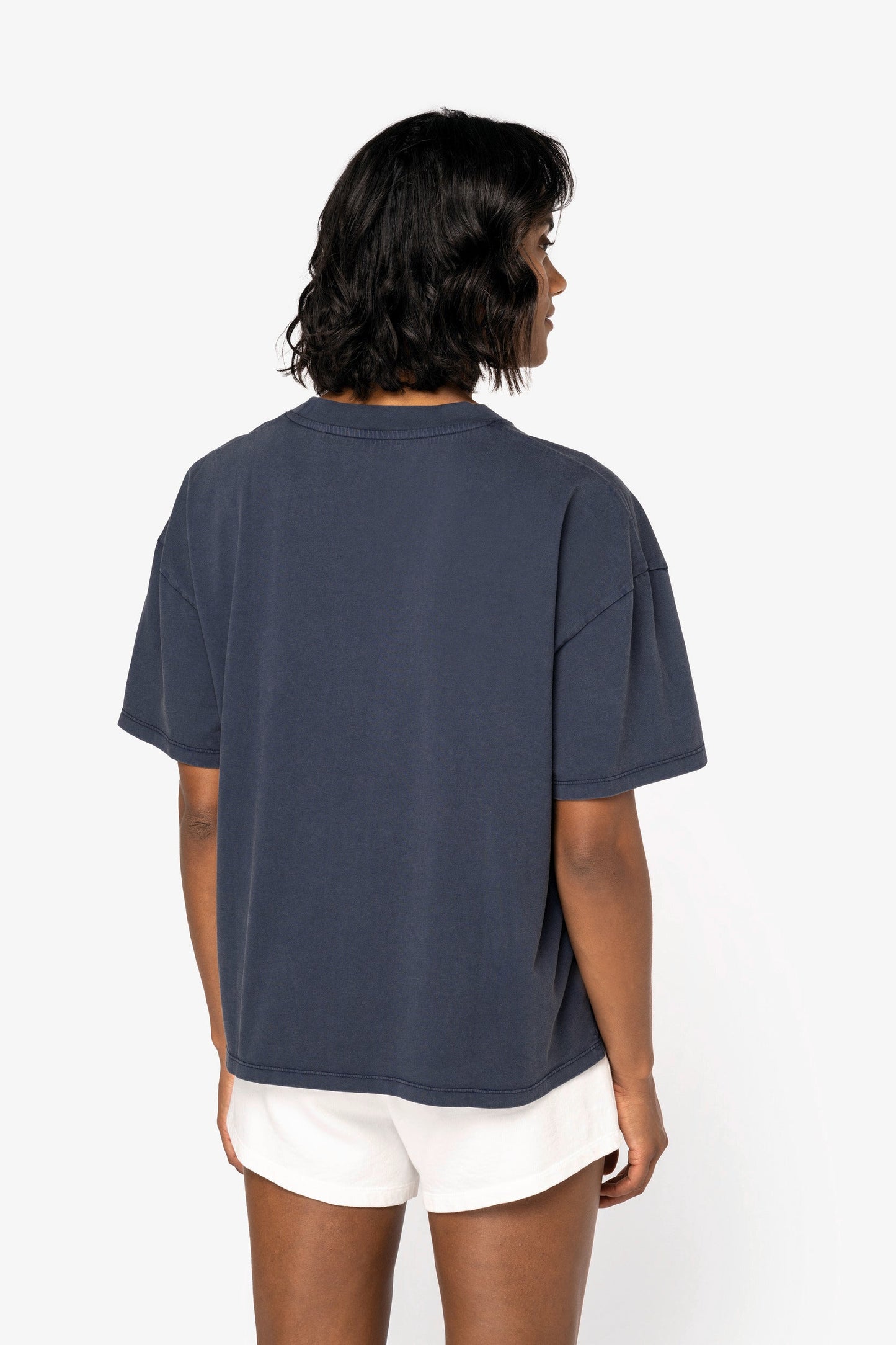 Organic Oversize Washed T-shirt: Womens