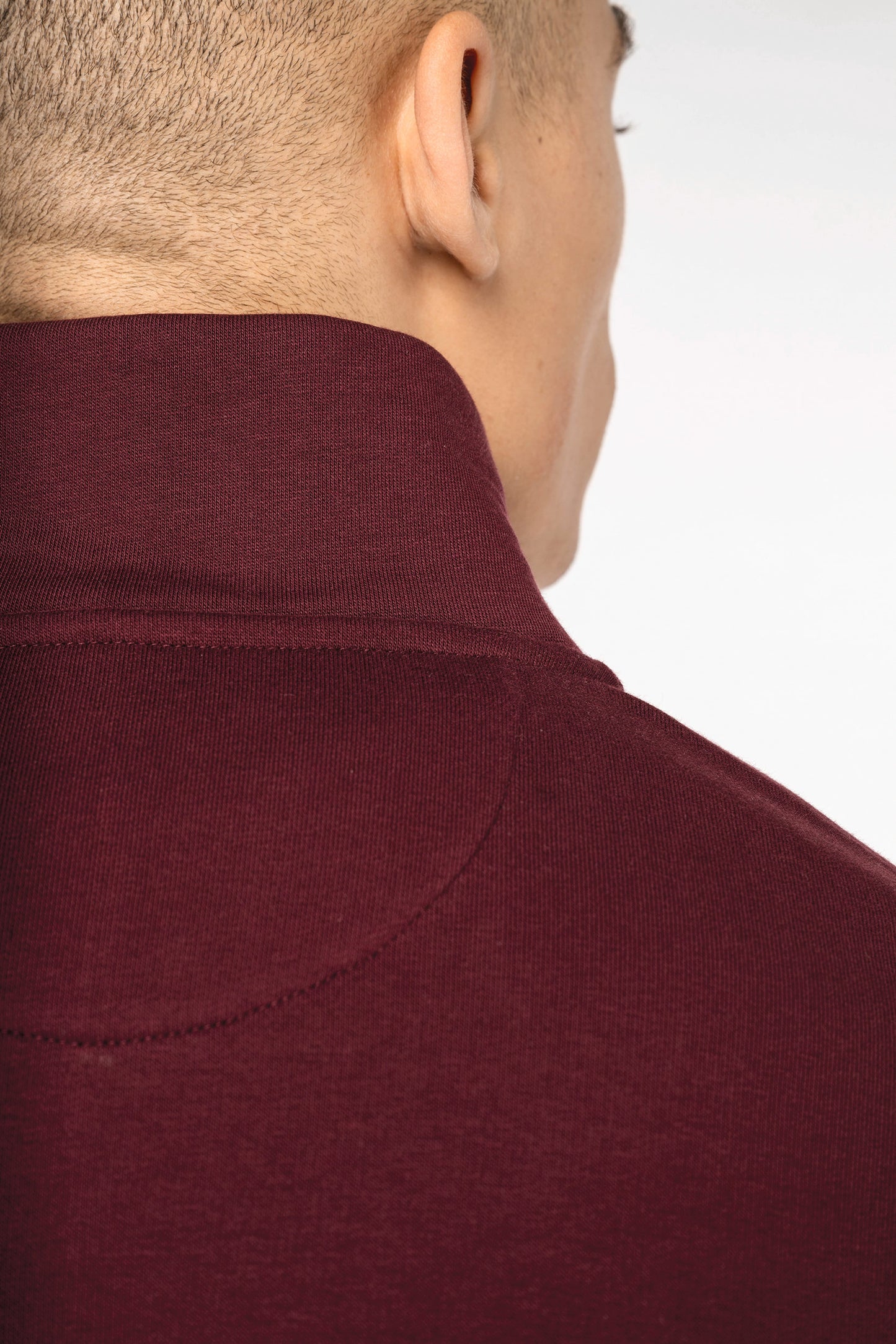 Organic Quarter Zip Sweatshirt: Mens