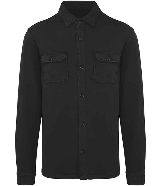 Organic Faded Overshirt: Mens