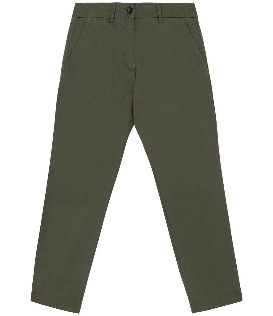 Organic Ladies 7/8 Chino Trousers