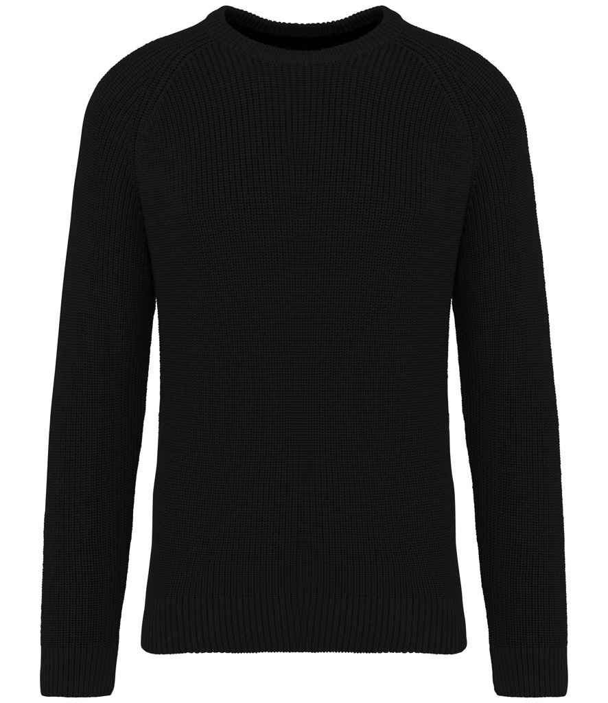 Organic & Recycled Polyester Chunky Knit Sweatshirt