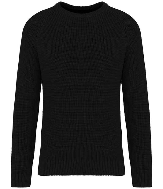 Organic & Recycled Polyester Chunky Knit Sweatshirt