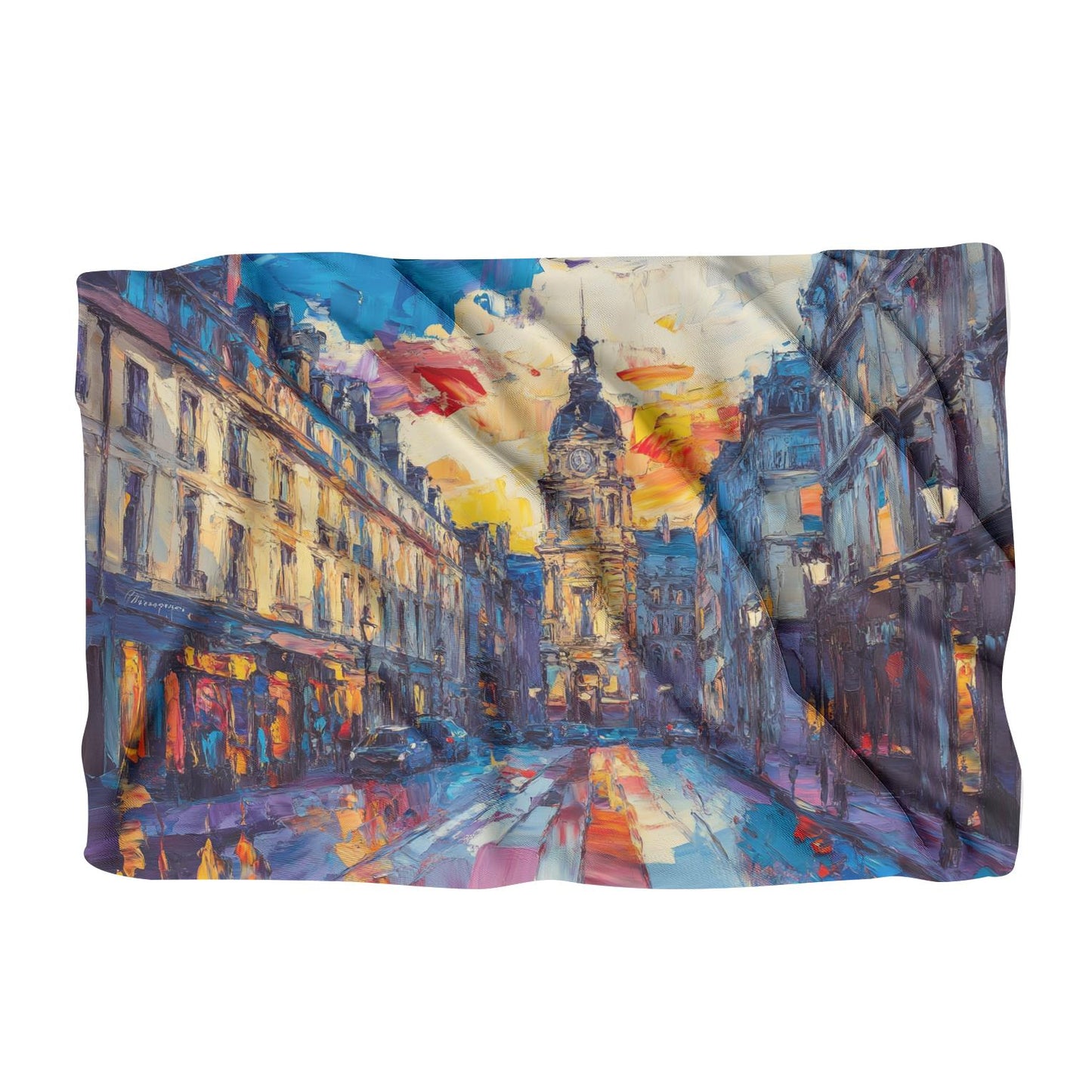 Rue de la Bourse Blanket