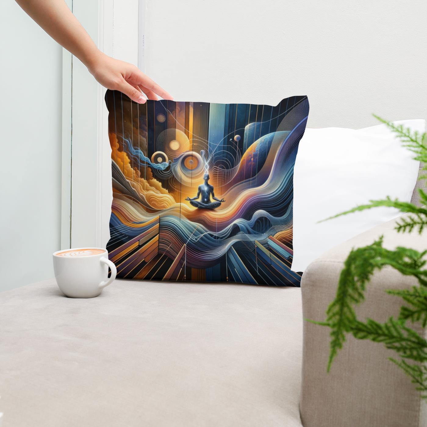 Mindful Modernity Cotton Cushion
