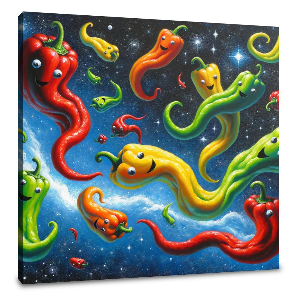 Peppers' Artistic Play Canvas