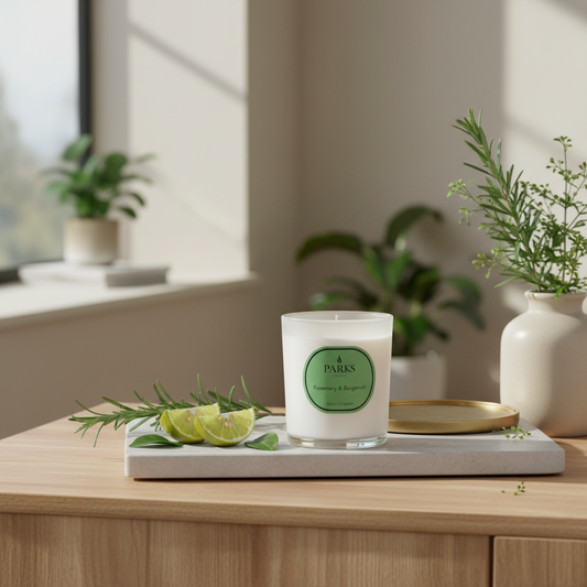 ROSEMARY & BERGAMOT CANDLE 180G