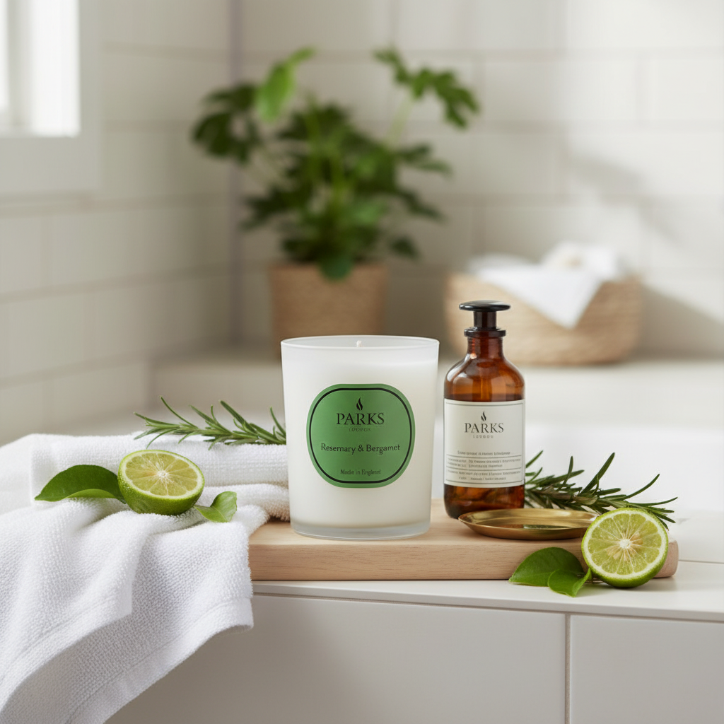 ROSEMARY & BERGAMOT CANDLE 180G