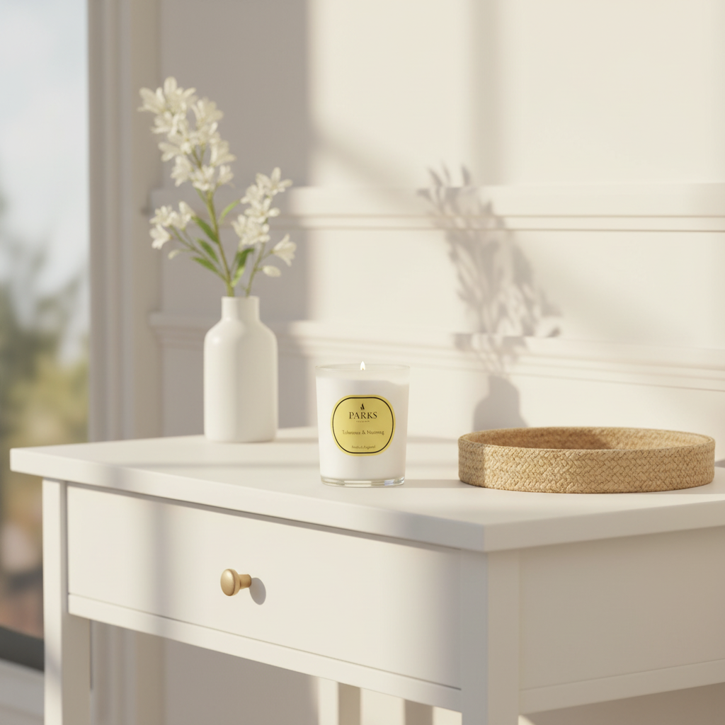 TUBEROSE & NUTMEG CANDLE 180G