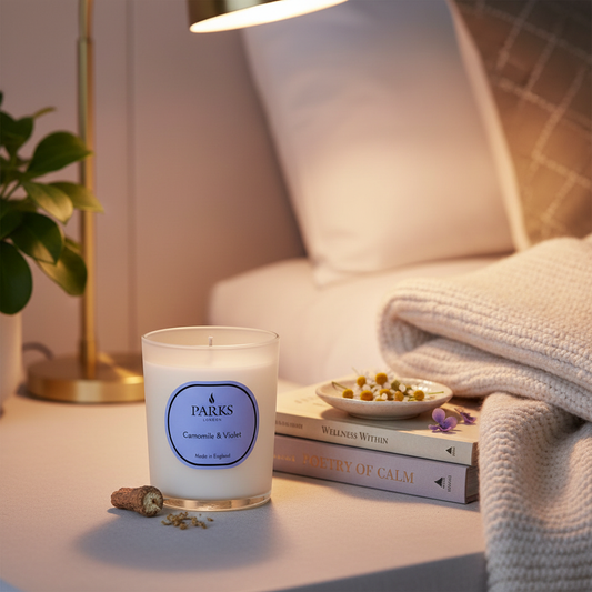 CAMOMILE & VIOLET CANDLE 180G