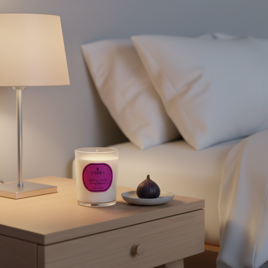 WILD FIG, CASSIS & ORANGE BLOSSOM CANDLE 180G
