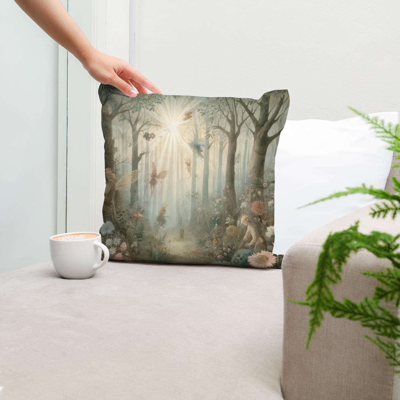 Magical Forest Cotton Cushion