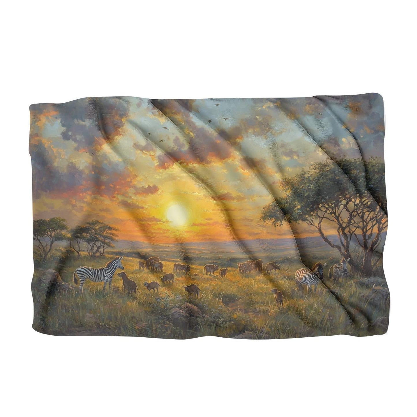 Safari Sunset Blanket