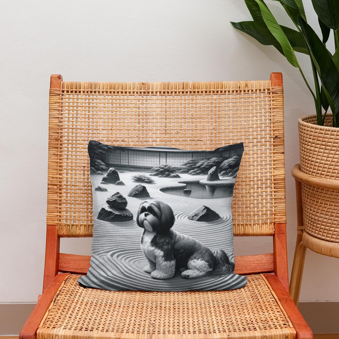 Zen Harmony Cotton Cushion