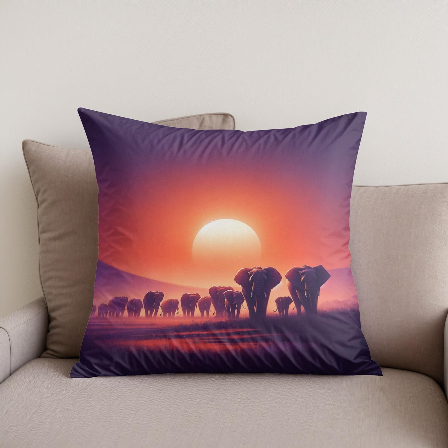 Savannah Sunset Cotton Cushion