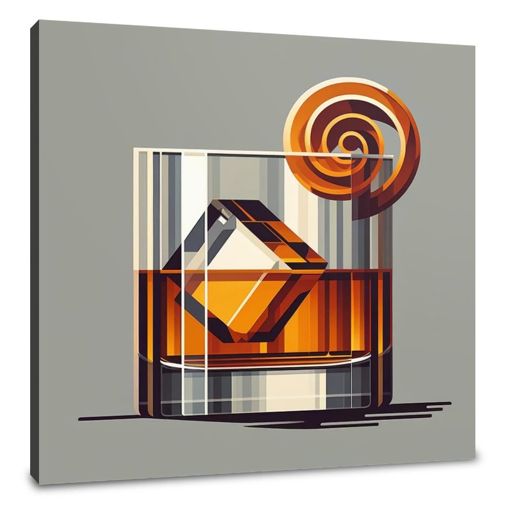 Minimalist Old Fashioned Canvas