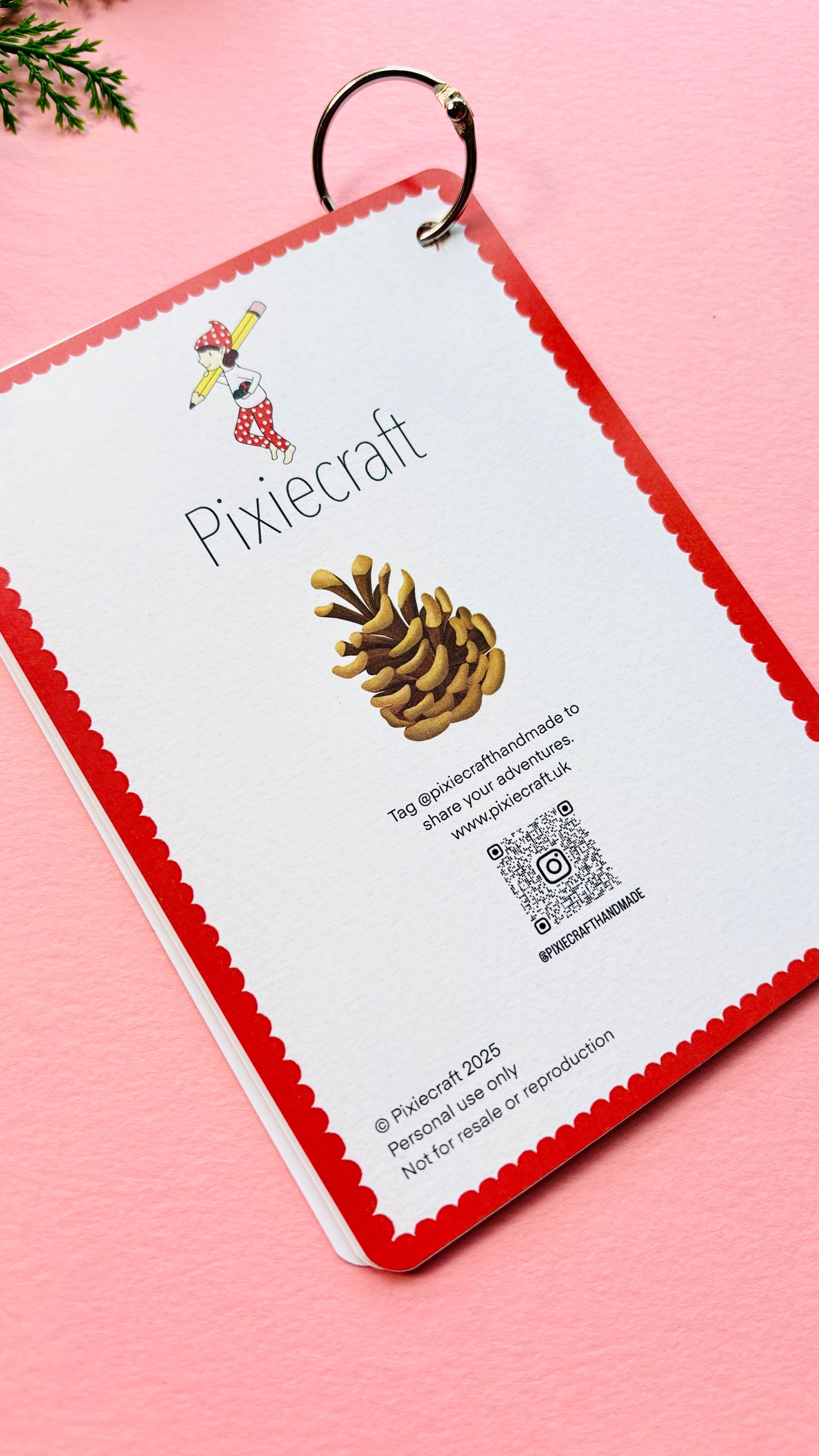 Winter Nature Scavenger Hunt Cards for Kids | Eco-Friendly Outdoor Christmas Gift