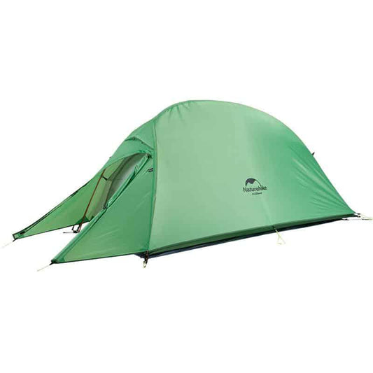 Naturehike Outdoor Camping CloudUp Tent 201T Green with Mat