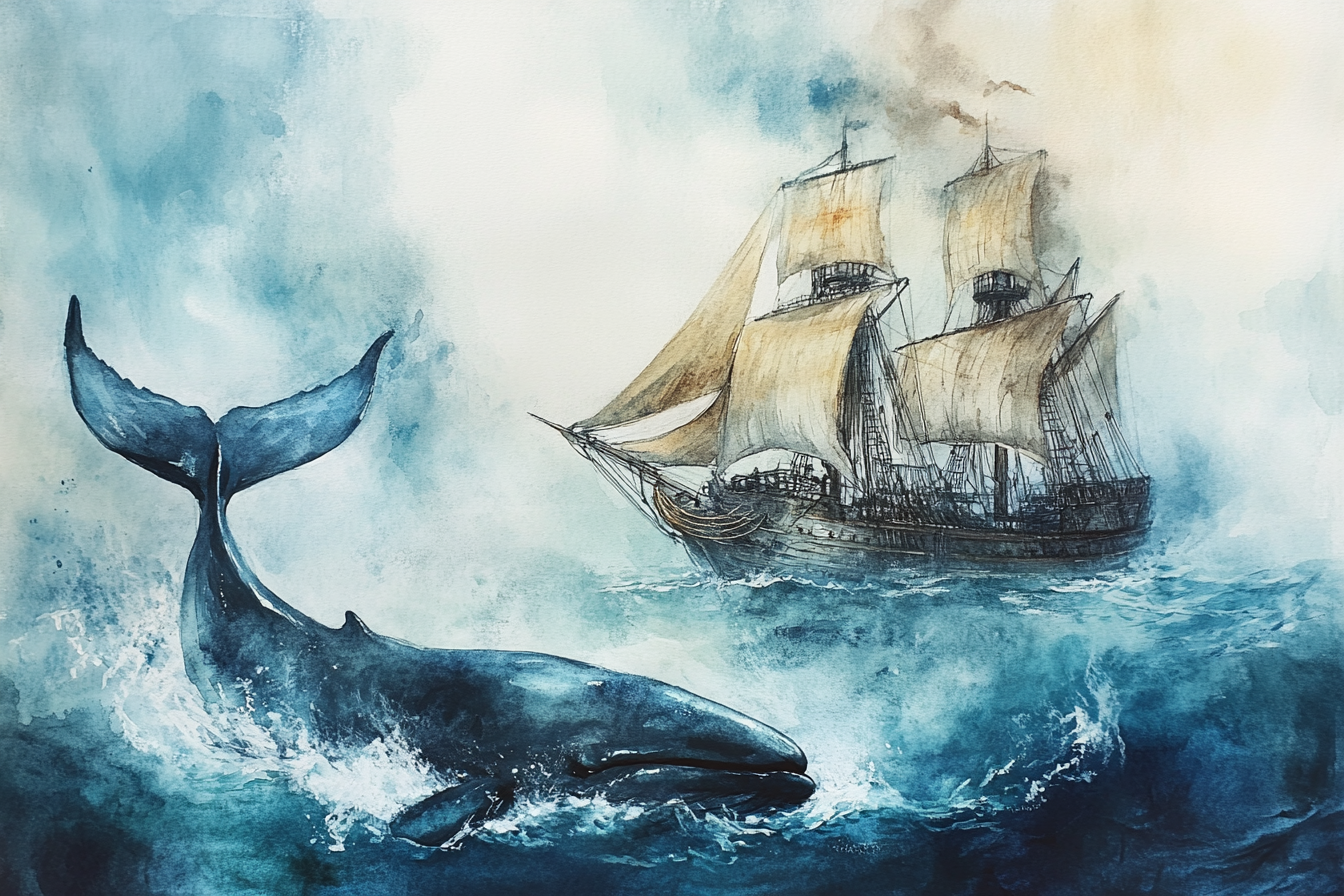 Nautical Encounter Canvas