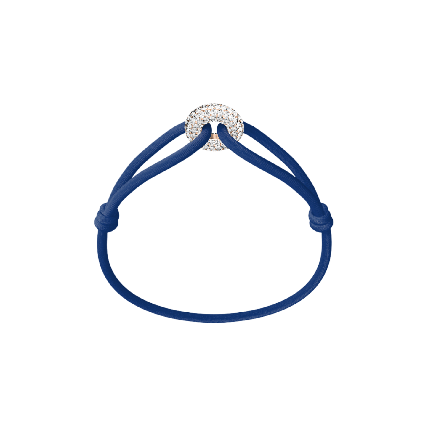 Rose Soho Pavé Cord Bracelet