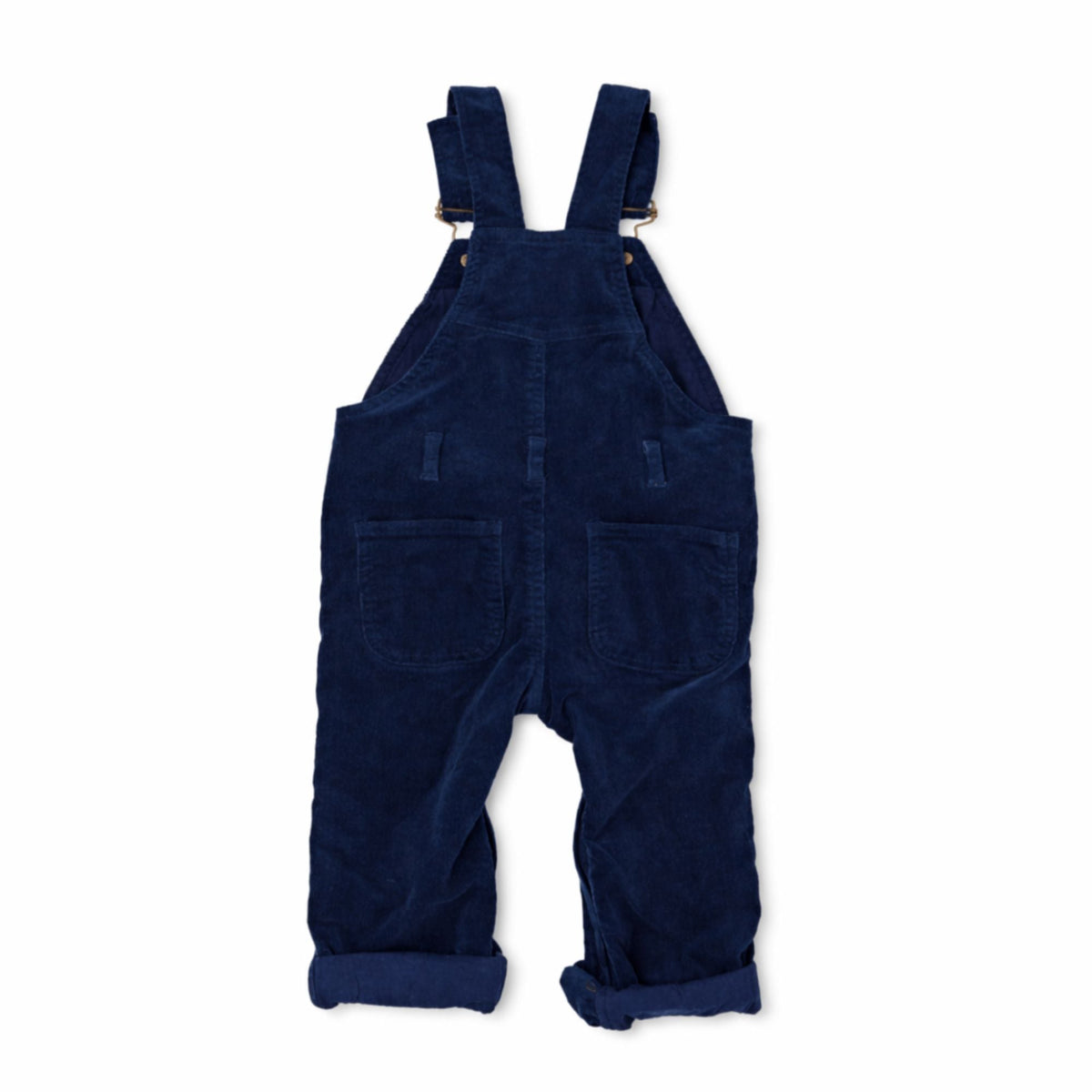 Navy Corduroy Dungarees