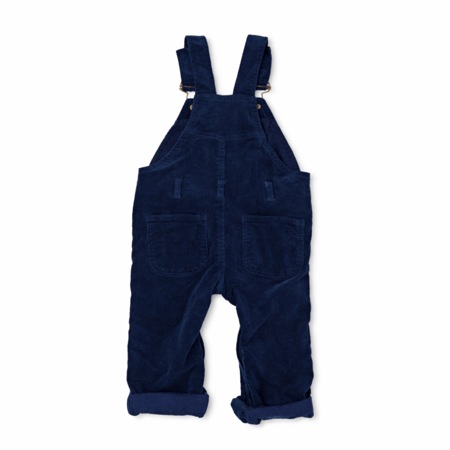 Navy Corduroy Dungarees