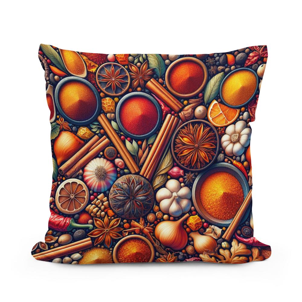 Spice Spectrum Cotton Cushion