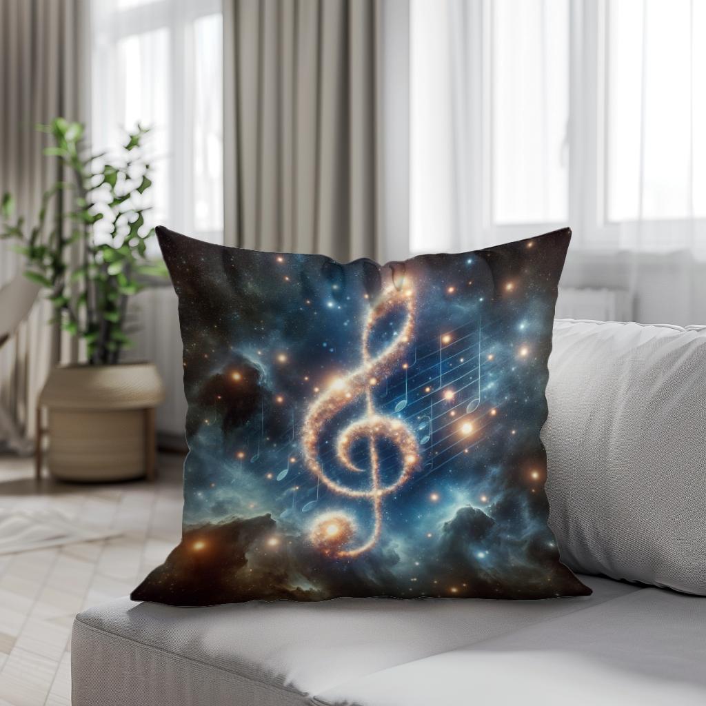 Cosmic Symphony Cotton Cushion