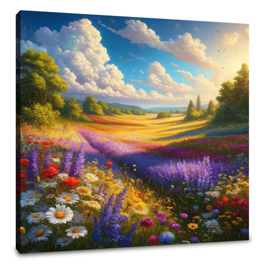 Meadow Whispers Summer Canvas