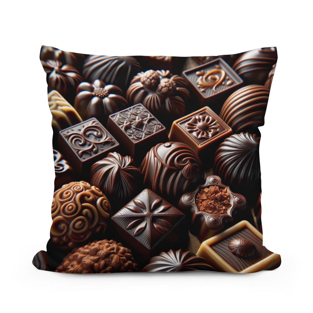 Chocolatier's Dream Cotton Cushion