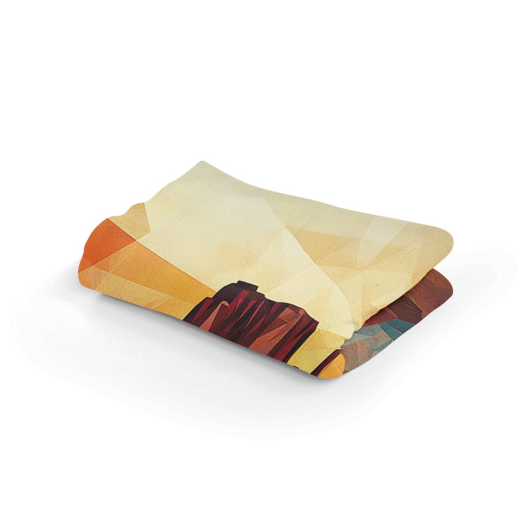 Geometric Wild West Blanket