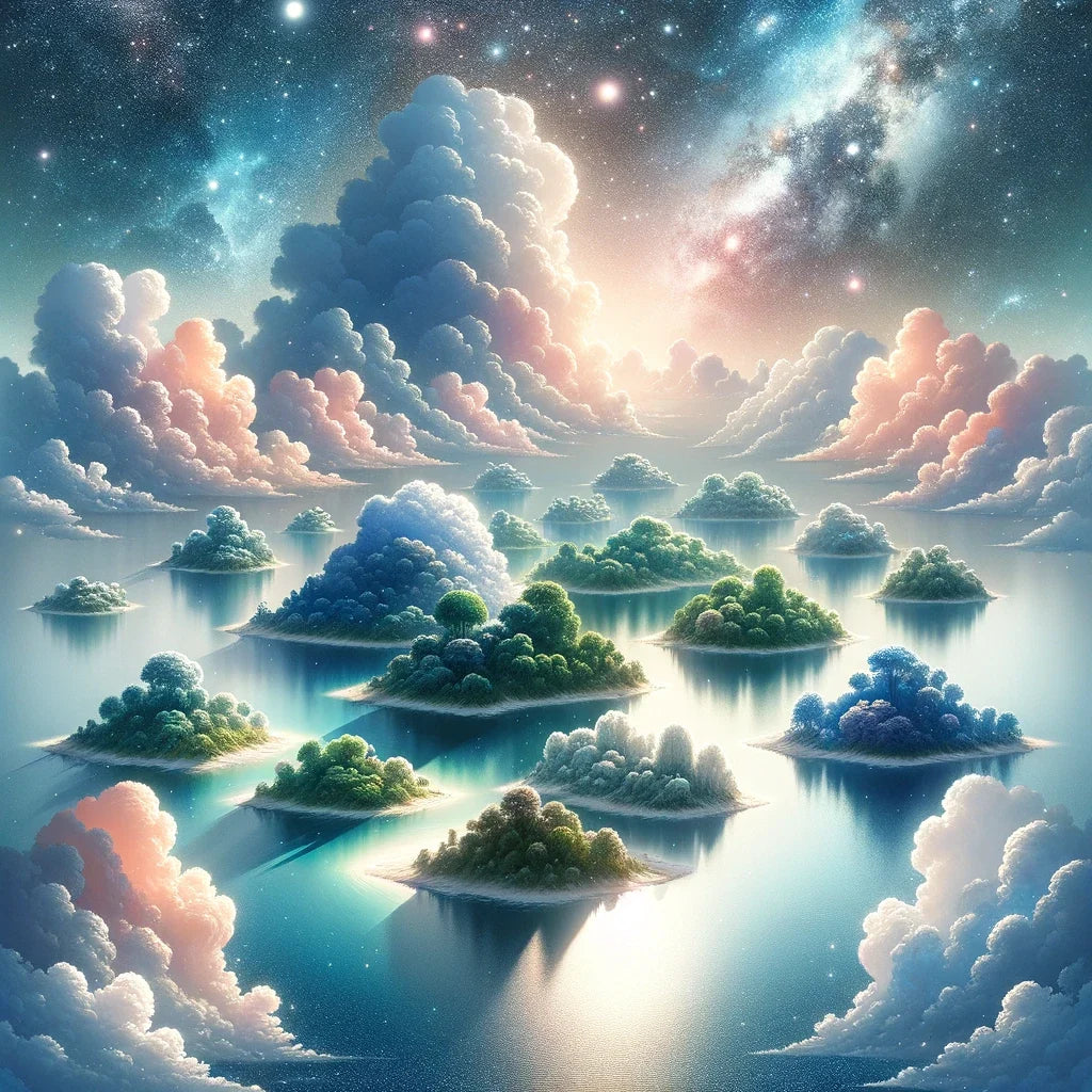 Nebula Isles Cotton Cushion