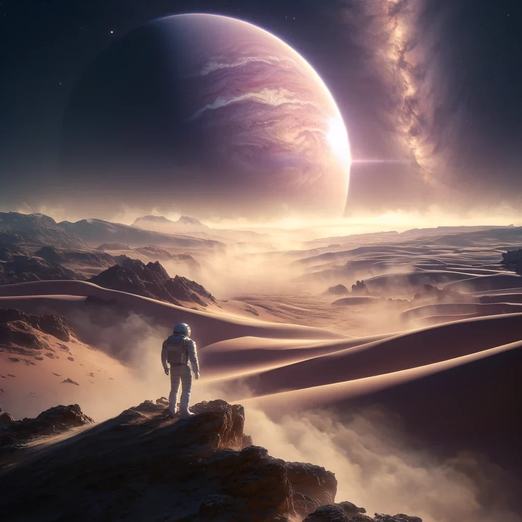 Nebula Wanderer Canvas