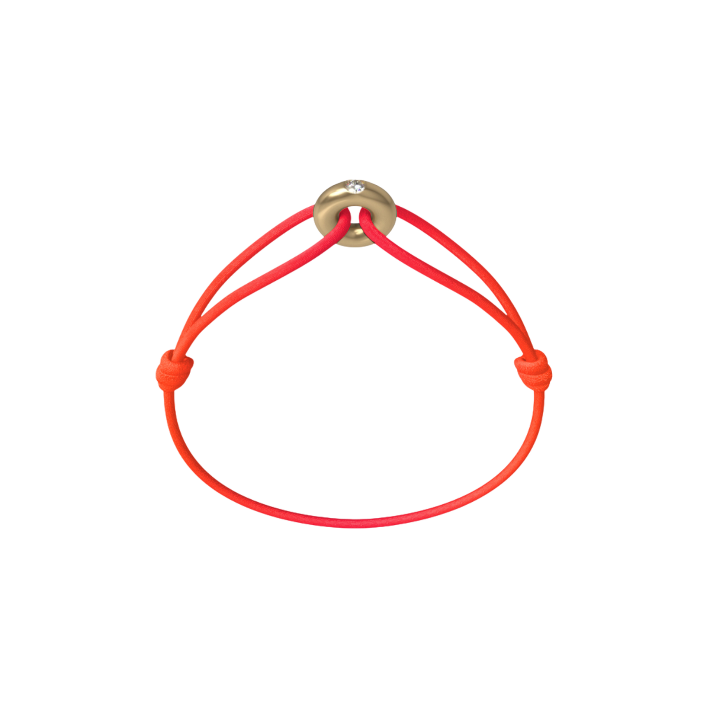 Mini Golden Soho Diamond Cord Bracelet