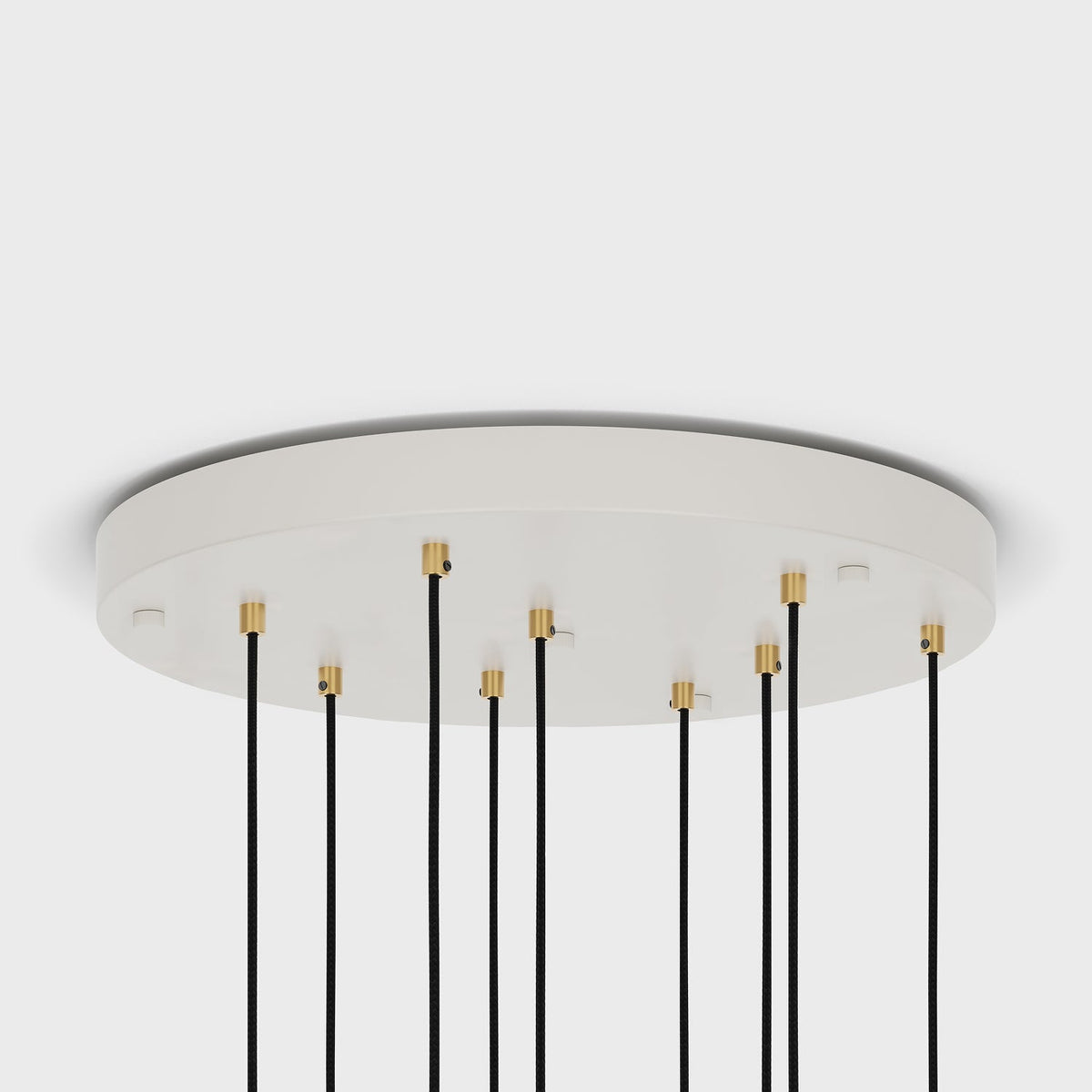 Nine Pendant in Brass