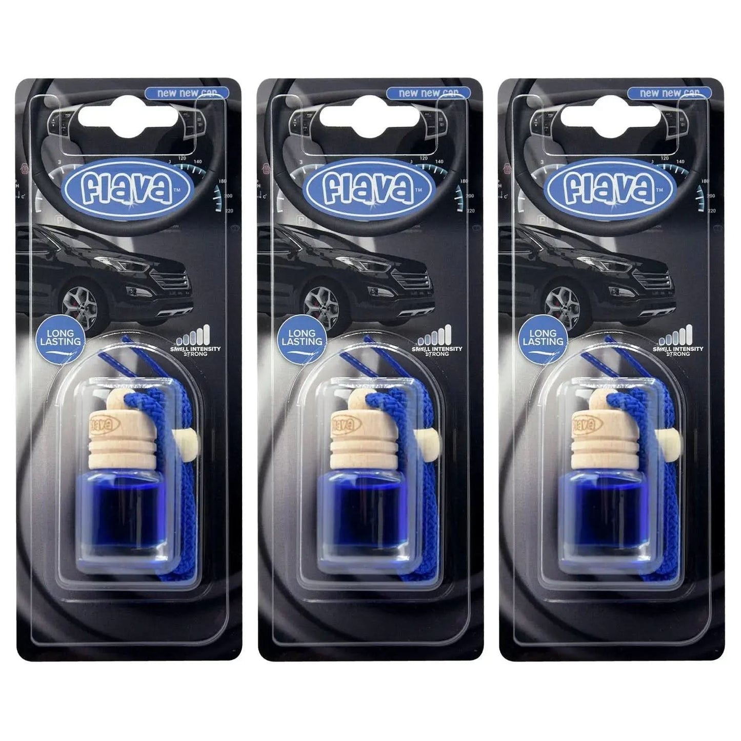 Flava Wood Scent Car Air Freshener - New New Car