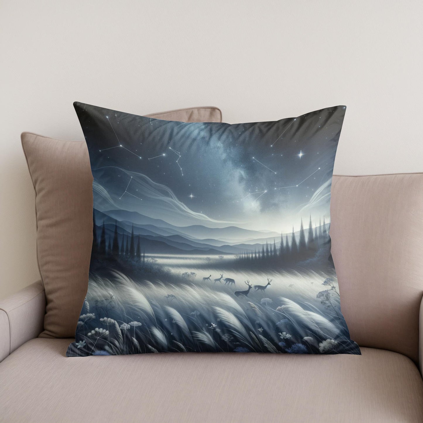 Enchanted Grove Cotton Cushion