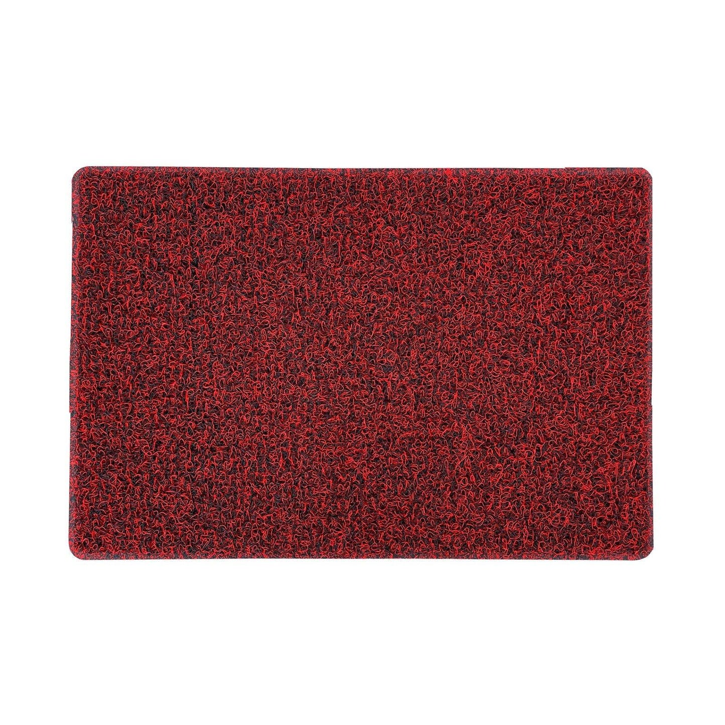 Indoor Spaghetti Door Mat - Red & Black