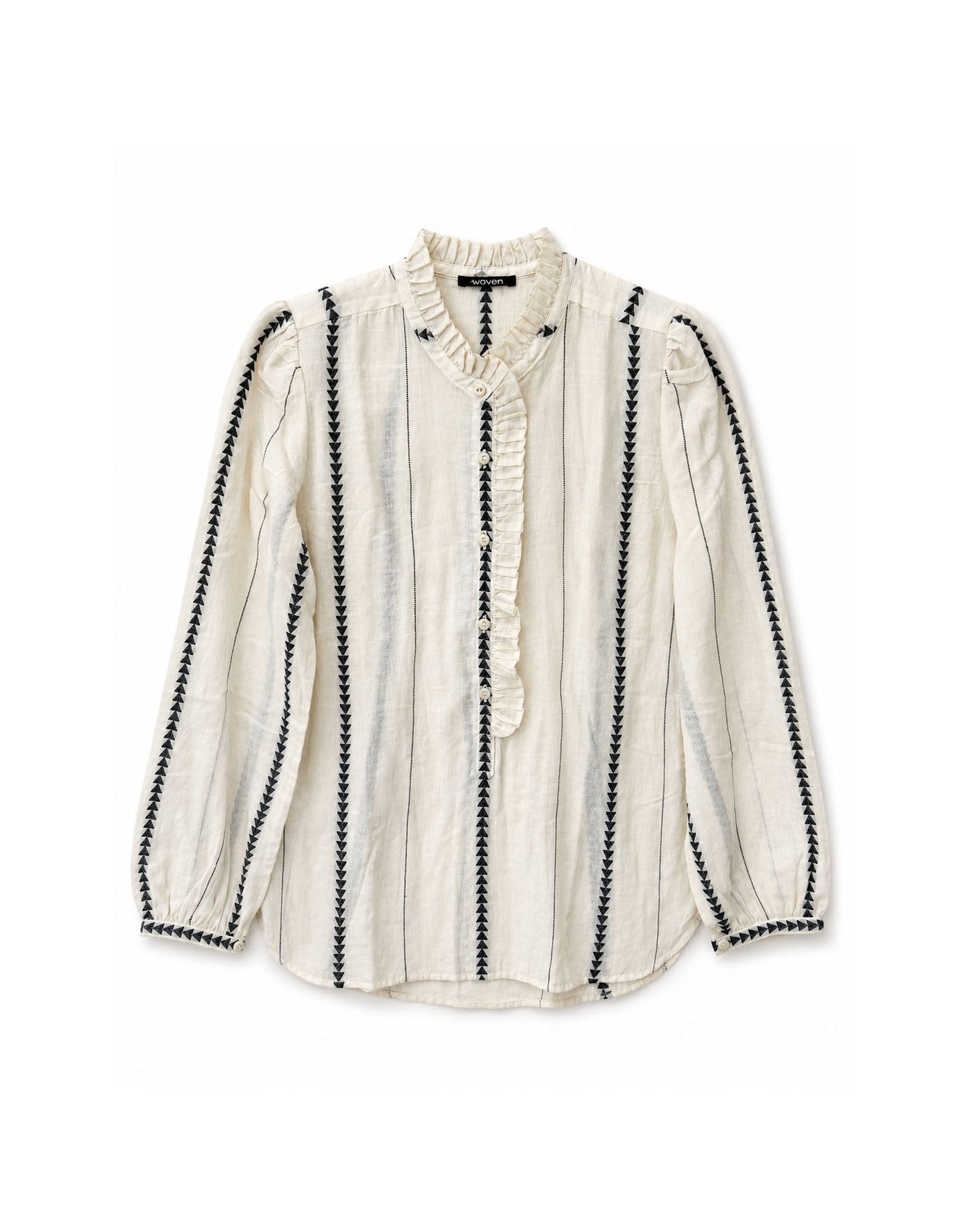 nina blouse | ecru