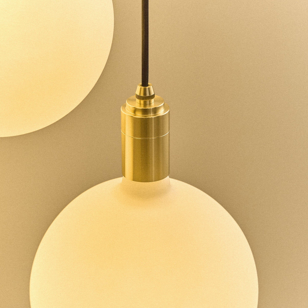 Five Pendant in Brass + Sphere V