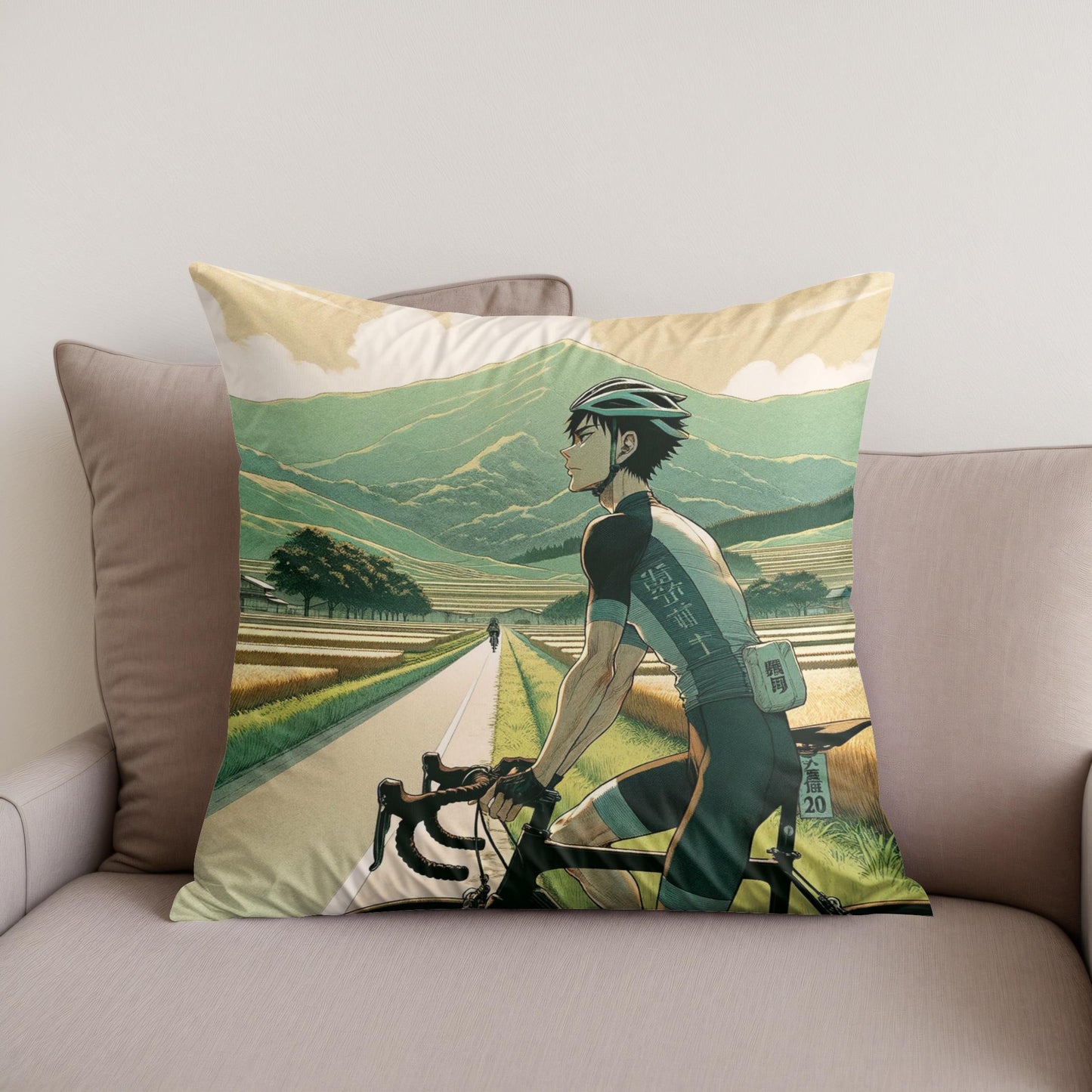 Rural Journey Cotton Cushion