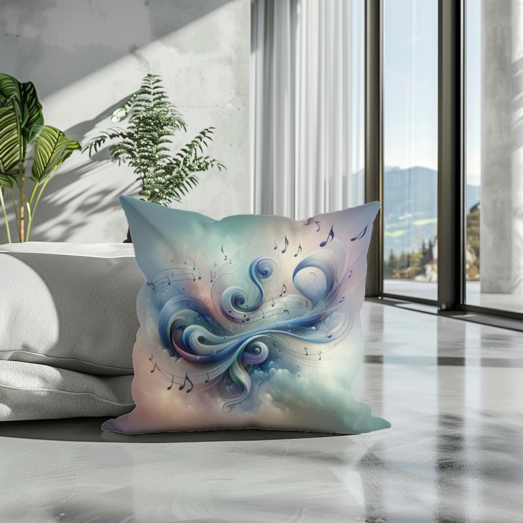 Abstract Symphony Cotton Cushion