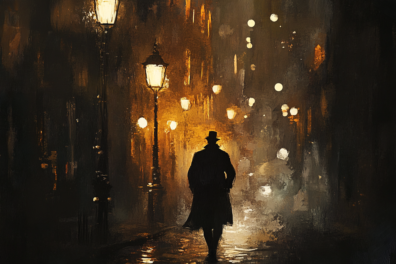 Nocturnal Shadows Canvas