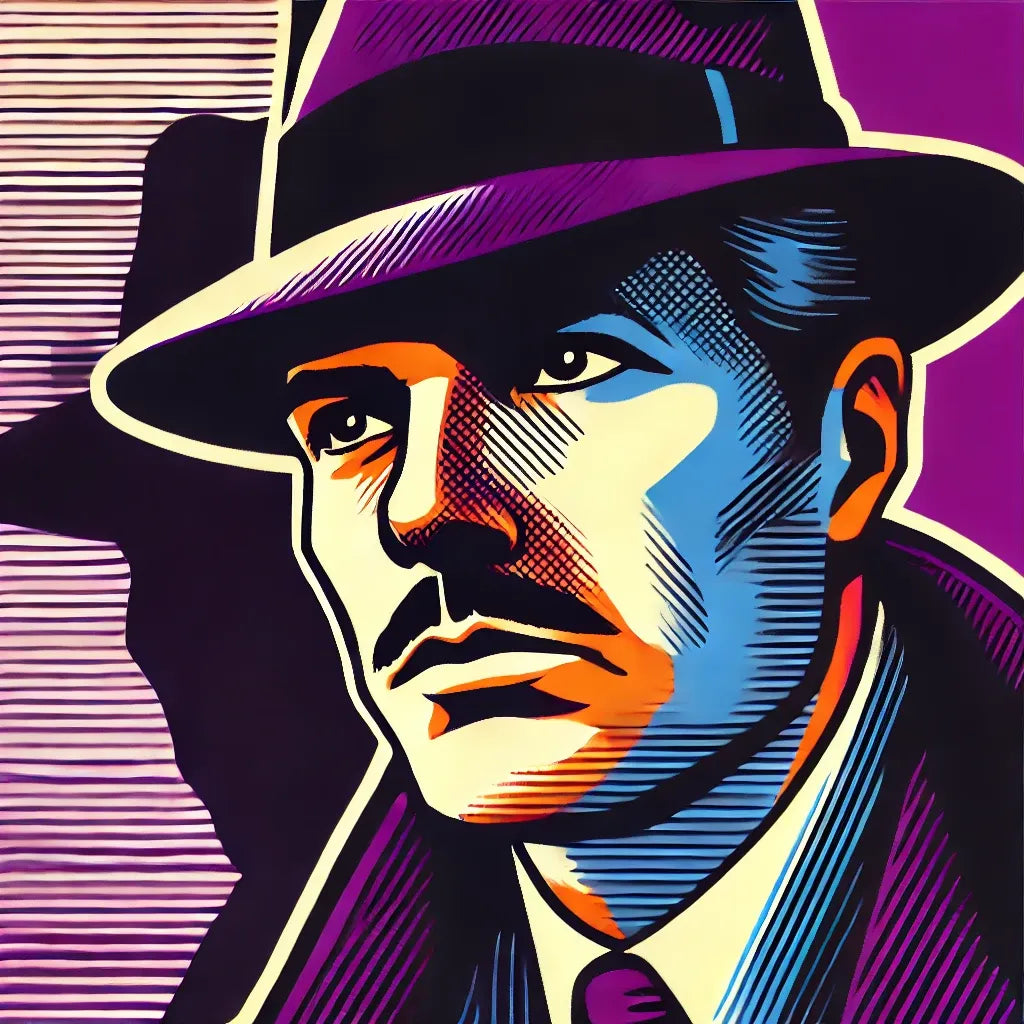 Noir Gaze Canvas